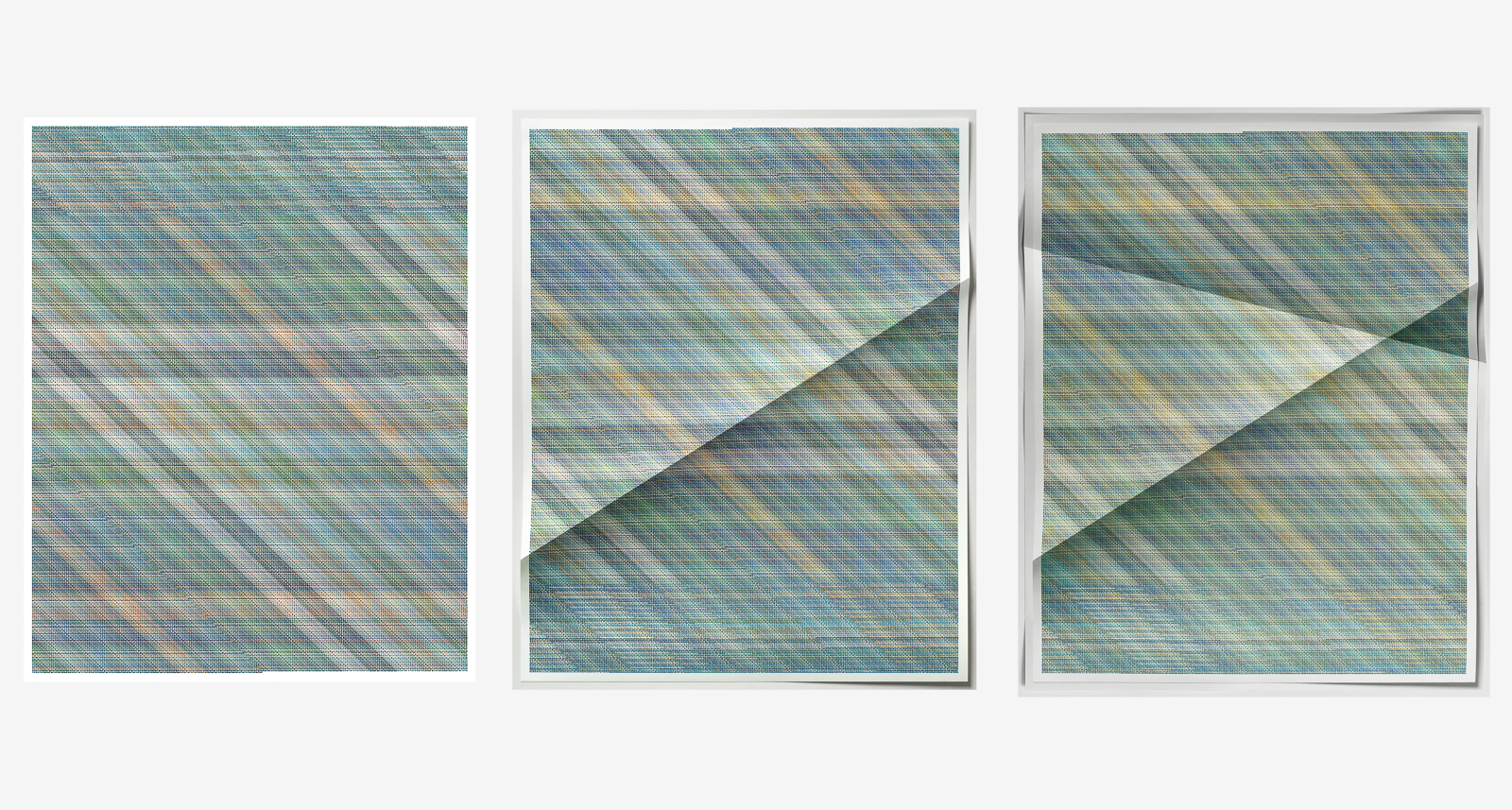 Aggregate folding process photo